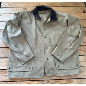 Vintage C.C. Filson Snap Front Jacket Size Large Men’s Khaki